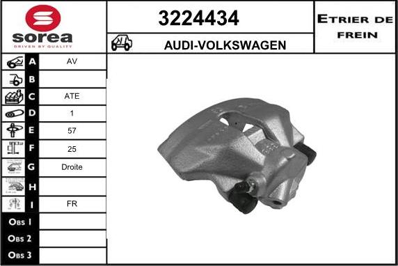 Sera 3224434 - Bremžu suports ps1.lv