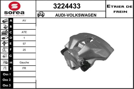 Sera 3224433 - Bremžu suports ps1.lv