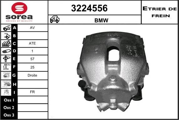 Sera 3224556 - Bremžu suports ps1.lv