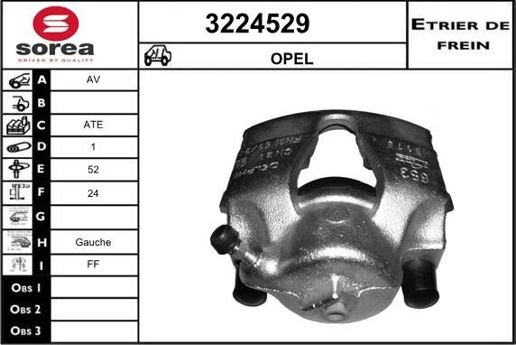 Sera 3224529 - Bremžu suports ps1.lv