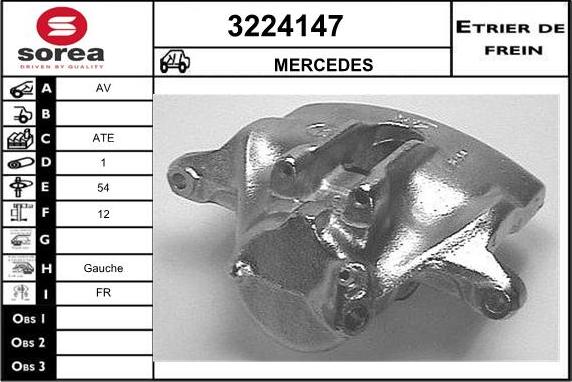 Sera 3224147 - Bremžu suports ps1.lv