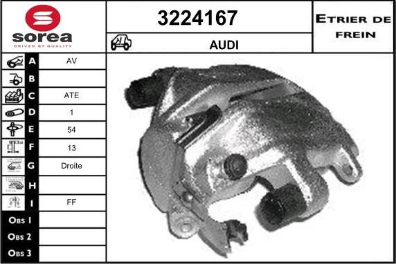 Sera 3224167 - Bremžu suports ps1.lv