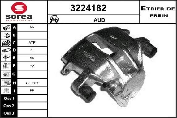 Sera 3224182 - Bremžu suports ps1.lv