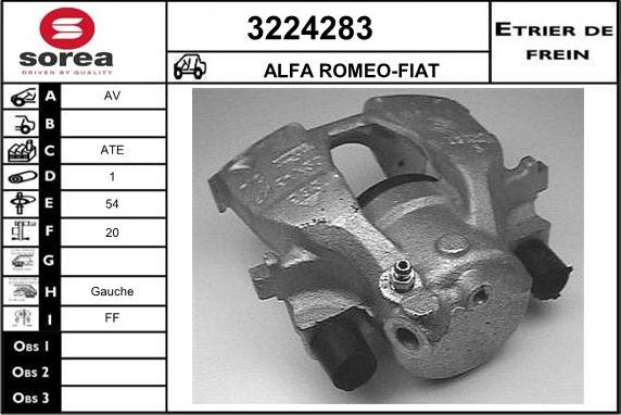 Sera 3224283 - Bremžu suports ps1.lv