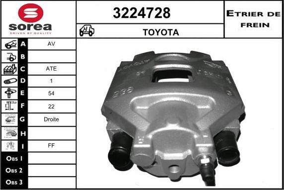 Sera 3224728 - Bremžu suports ps1.lv