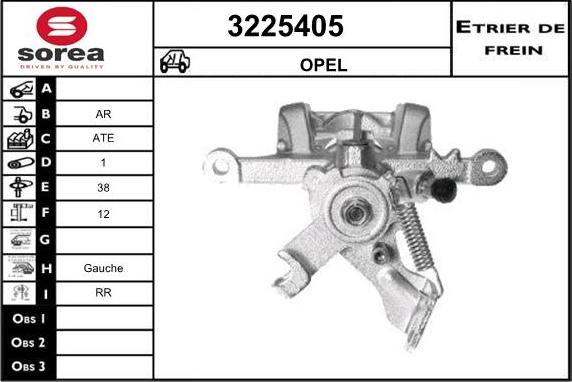 Sera 3225405 - Bremžu suports ps1.lv