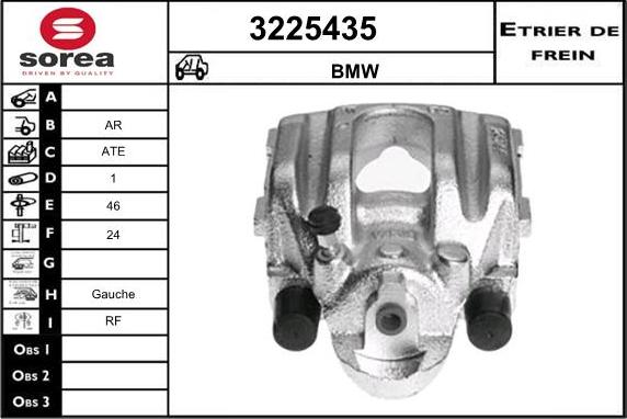 Sera 3225435 - Bremžu suports ps1.lv