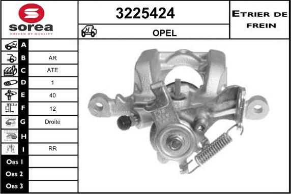 Sera 3225424 - Bremžu suports ps1.lv