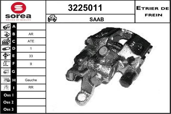 Sera 3225011 - Bremžu suports ps1.lv