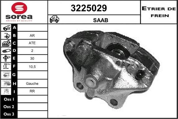 Sera 3225029 - Bremžu suports ps1.lv