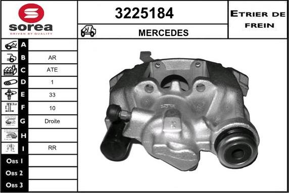 Sera 3225184 - Bremžu suports ps1.lv