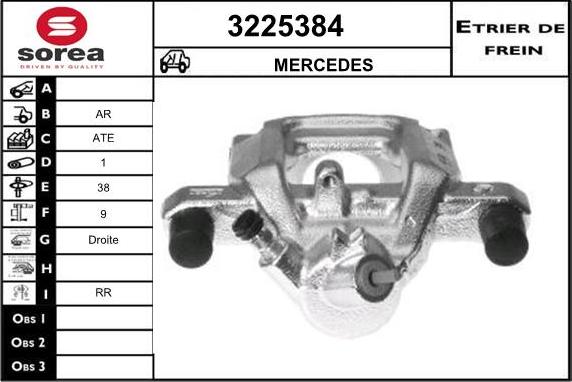 Sera 3225384 - Bremžu suports ps1.lv