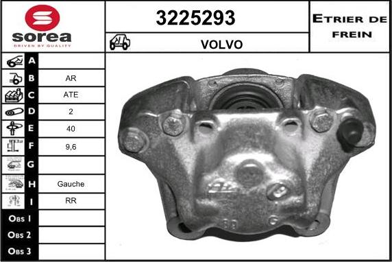 Sera 3225293 - Bremžu suports ps1.lv