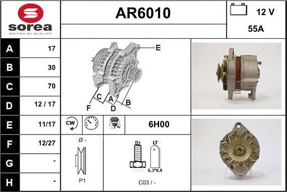 Sera AR6010 - Ģenerators ps1.lv