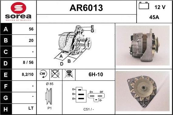 Sera AR6013 - Ģenerators ps1.lv