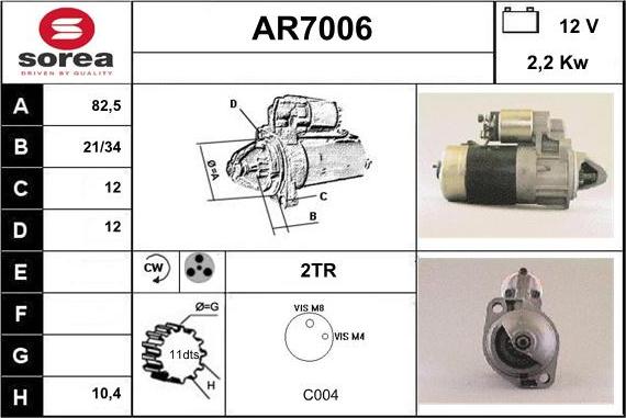 Sera AR7006 - Starteris ps1.lv