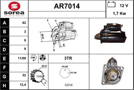 Sera AR7014 - Starteris ps1.lv