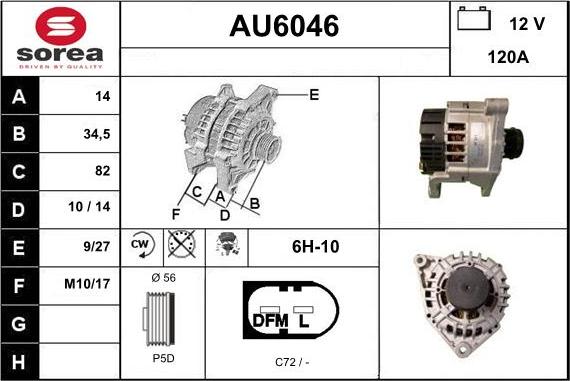 Sera AU6046 - Ģenerators ps1.lv