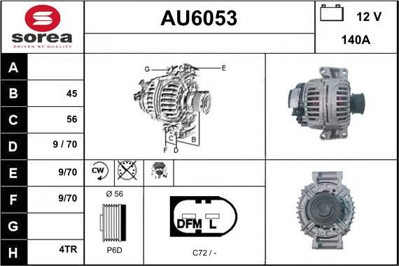 Sera AU6053 - Ģenerators ps1.lv