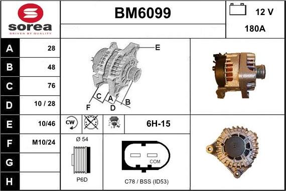 Sera BM6099 - Ģenerators ps1.lv