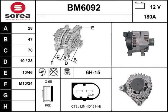 Sera BM6092 - Ģenerators ps1.lv