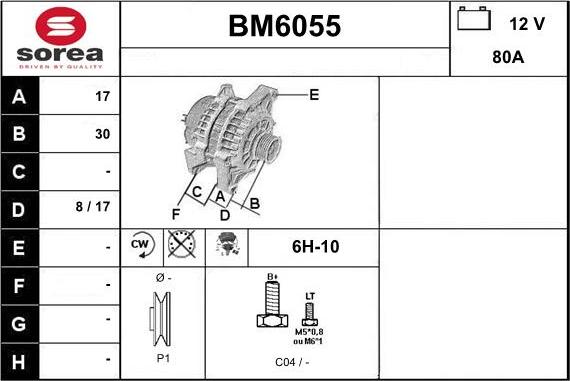 Sera BM6055 - Ģenerators ps1.lv