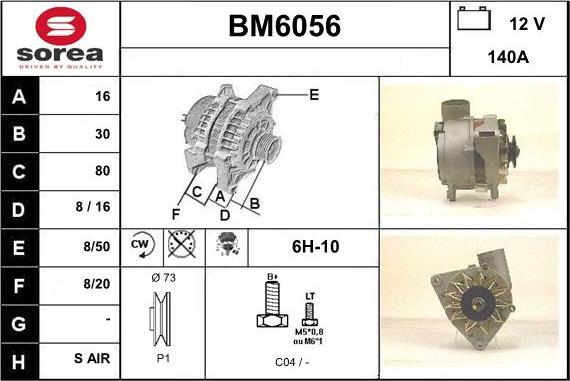 Sera BM6056 - Ģenerators ps1.lv