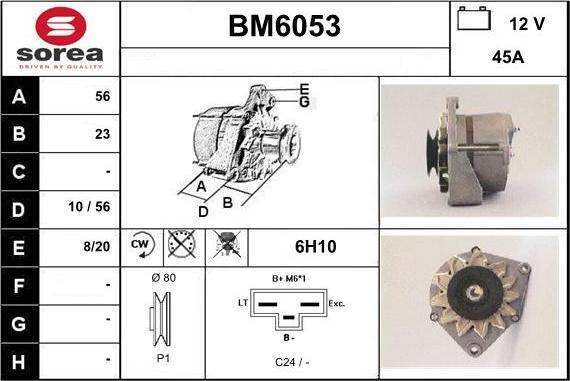 Sera BM6053 - Ģenerators ps1.lv