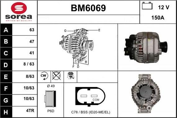 Sera BM6069 - Ģenerators ps1.lv