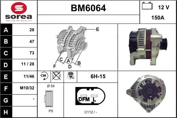 Sera BM6064 - Ģenerators ps1.lv