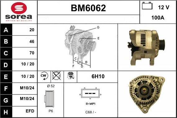 Sera BM6062 - Ģenerators ps1.lv