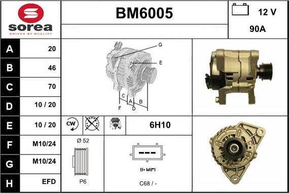 Sera BM6005 - Ģenerators ps1.lv