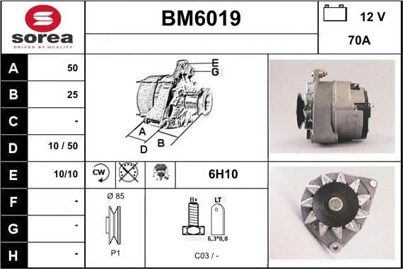 Sera BM6019 - Ģenerators ps1.lv