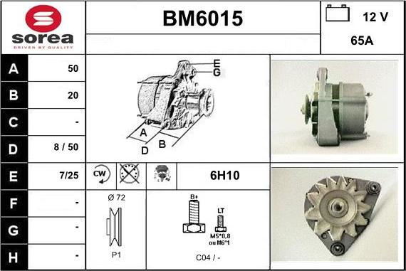 Sera BM6015 - Ģenerators ps1.lv