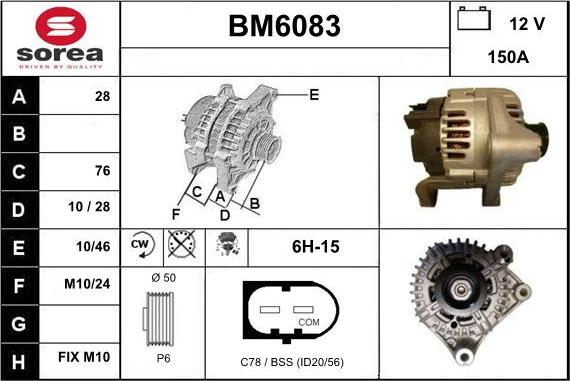 Sera BM6083 - Ģenerators ps1.lv