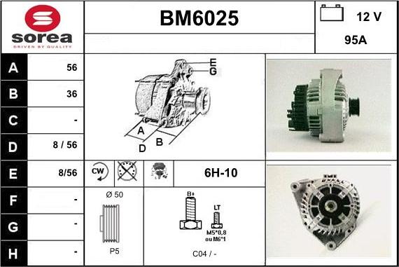 Sera BM6025 - Ģenerators ps1.lv