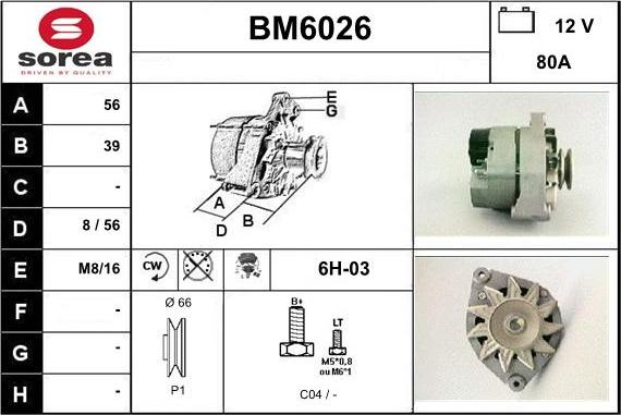 Sera BM6026 - Ģenerators ps1.lv