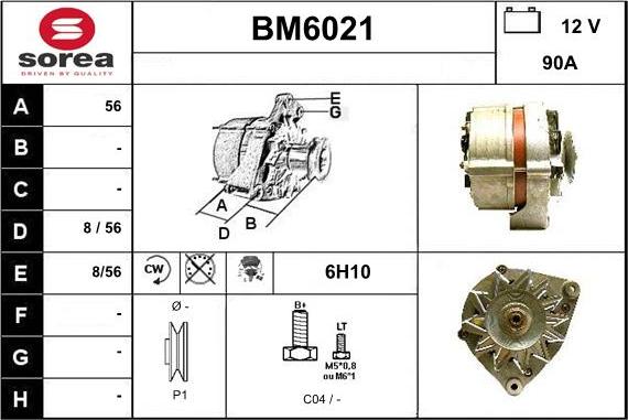 Sera BM6021 - Ģenerators ps1.lv