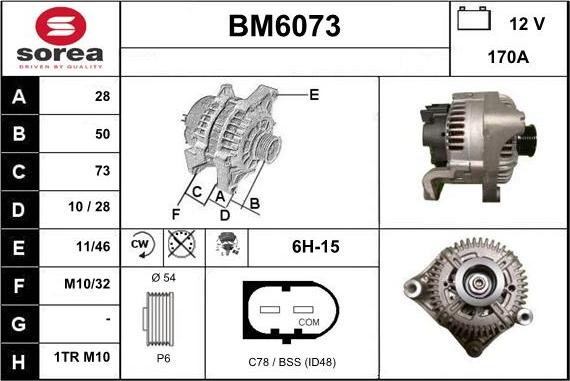 Sera BM6073 - Ģenerators ps1.lv