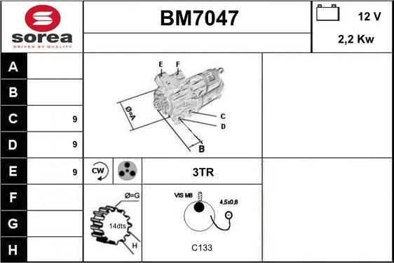 Sera BM7047 - Starteris ps1.lv