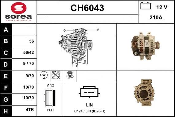 Sera CH6043 - Ģenerators ps1.lv