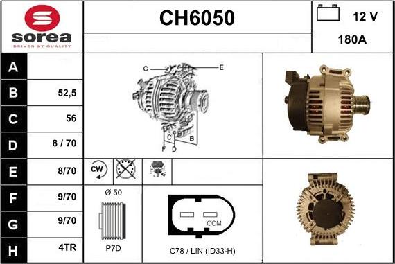 Sera CH6050 - Ģenerators ps1.lv