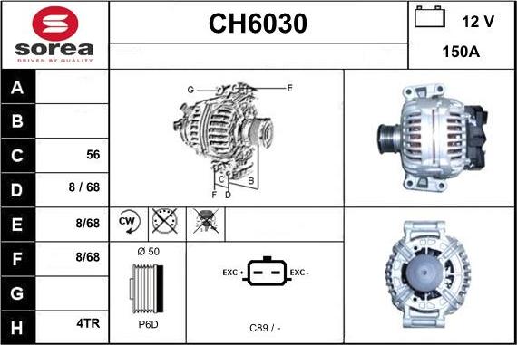 Sera CH6030 - Ģenerators ps1.lv