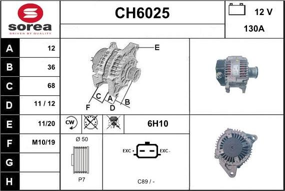 Sera CH6025 - Ģenerators ps1.lv