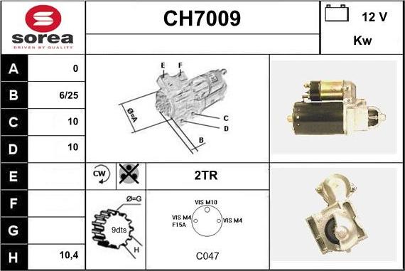 Sera CH7009 - Starteris ps1.lv