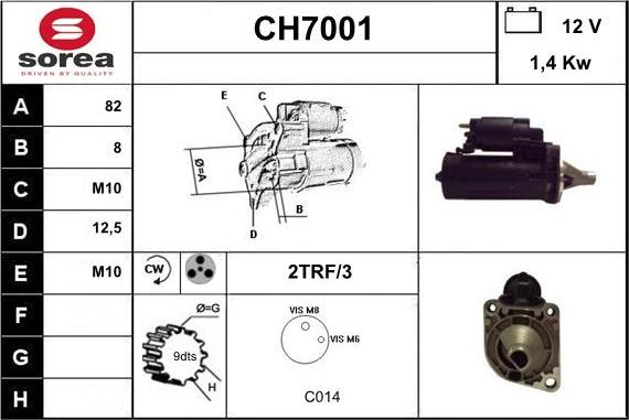 Sera CH7001 - Starteris ps1.lv