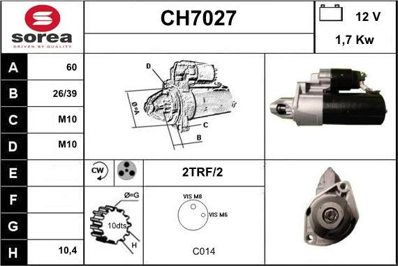 Sera CH7027 - Starteris ps1.lv