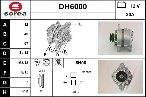 Sera DH6000 - Ģenerators ps1.lv