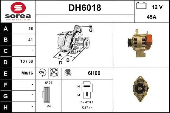 Sera DH6018 - Ģenerators ps1.lv