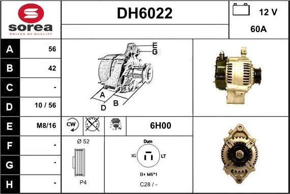 Sera DH6022 - Ģenerators ps1.lv